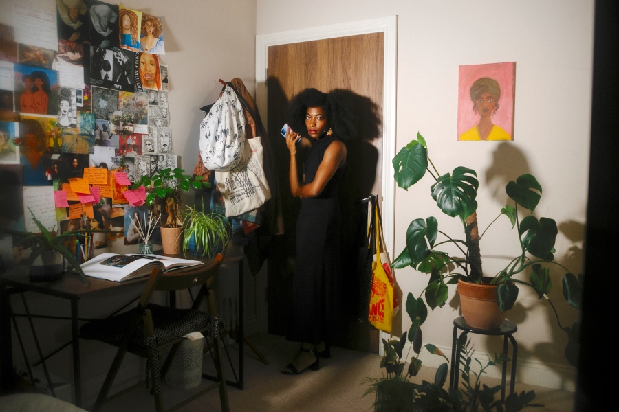 Adaeze Ihebom, The Artist's Room, 2022 . Image 1