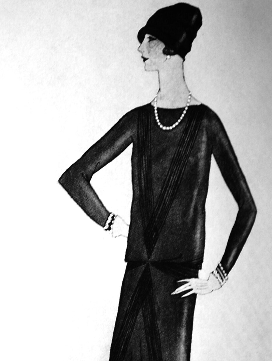Original 1926 Vogue illustration Ⓒ Maaike Gottschal. Image 2