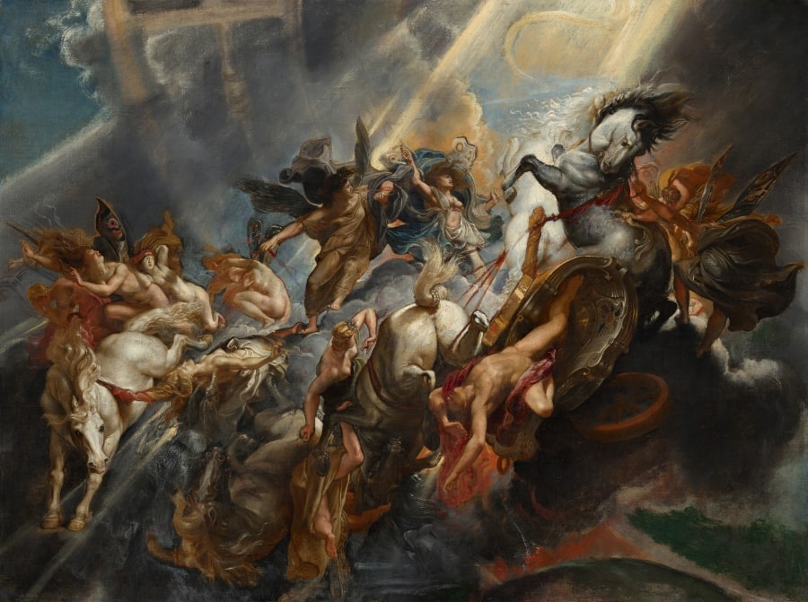 The Fall of Phaeton by Peter Paul Rubens provided by National Gallery of Art