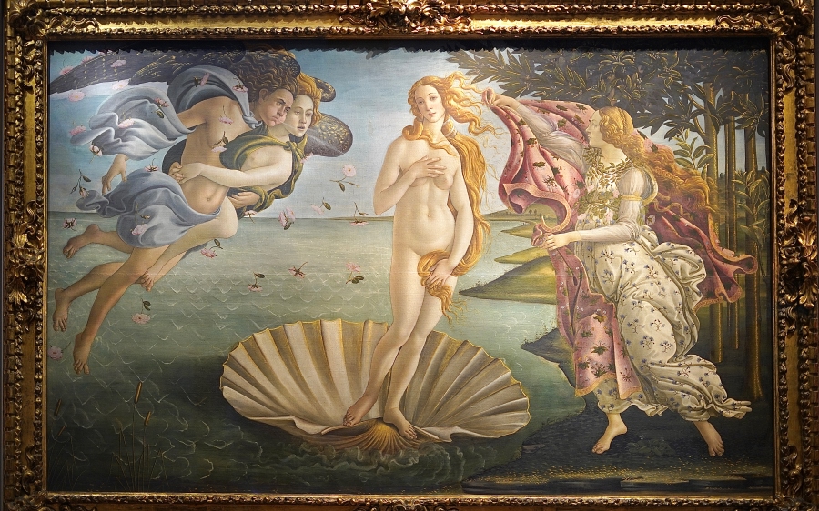 The Birth of Venus by Sandro Botticelli