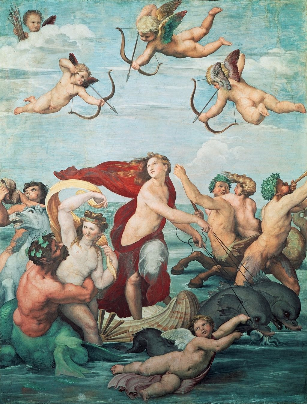 The Triumph of Galatea by Raphael, 1513