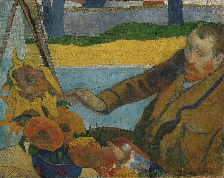 The Painter of Sunflowers: Portrait of Vincent van Gogh, Paul Gauguin, c. 1888. Van Gogh Museum, Amsterdam