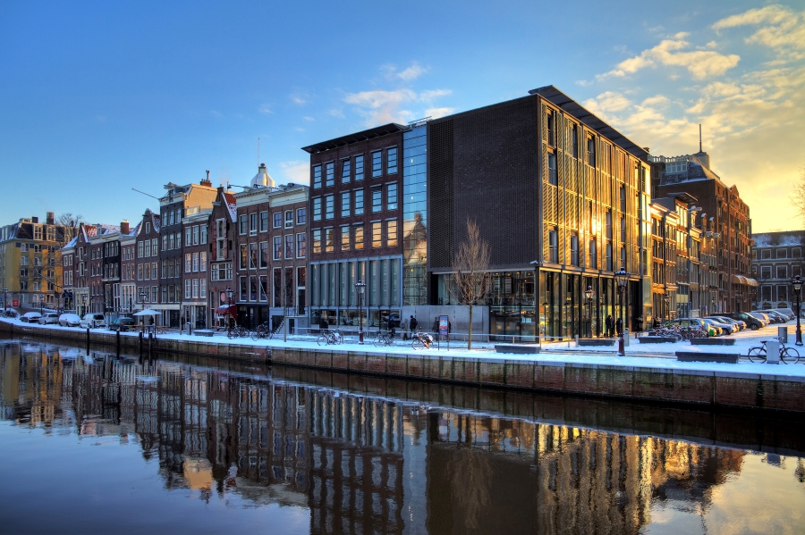 The Anne Frank House in Amsterdam