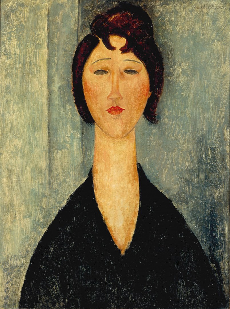 Portrait of a Young Woman, Amedeo Modigliani, 1918 © New Orleans Museum of Art