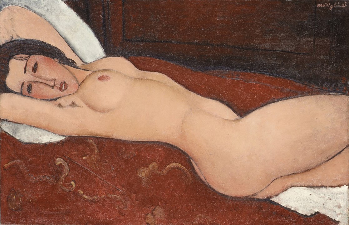 Reclining Nude, Amedeo Modigliani, 1917, Metropolitan Museum of Art