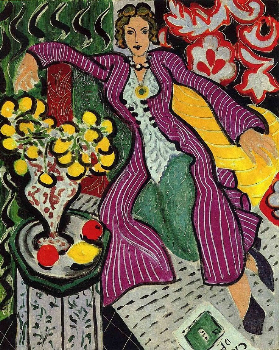 Henri Matisse, Woman in a Purple Coat (1937)