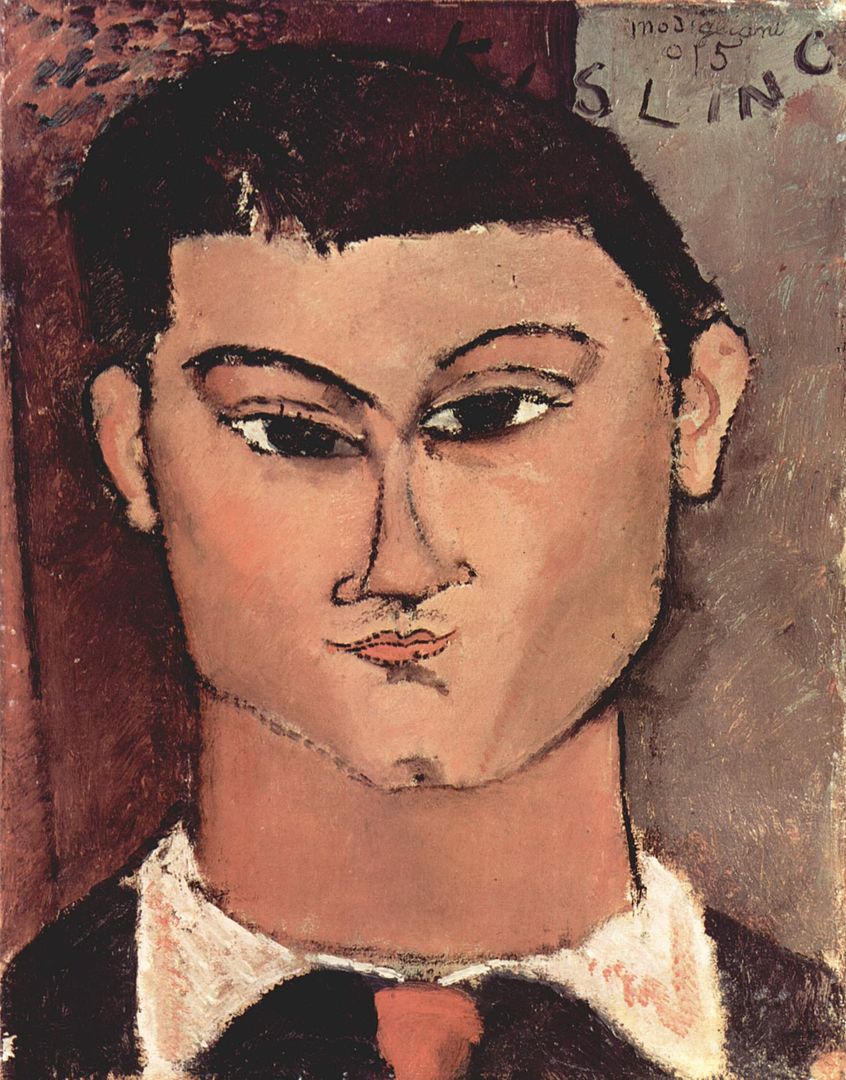 Portrait of Moise Kisling, Amedeo Modigliani, 1915