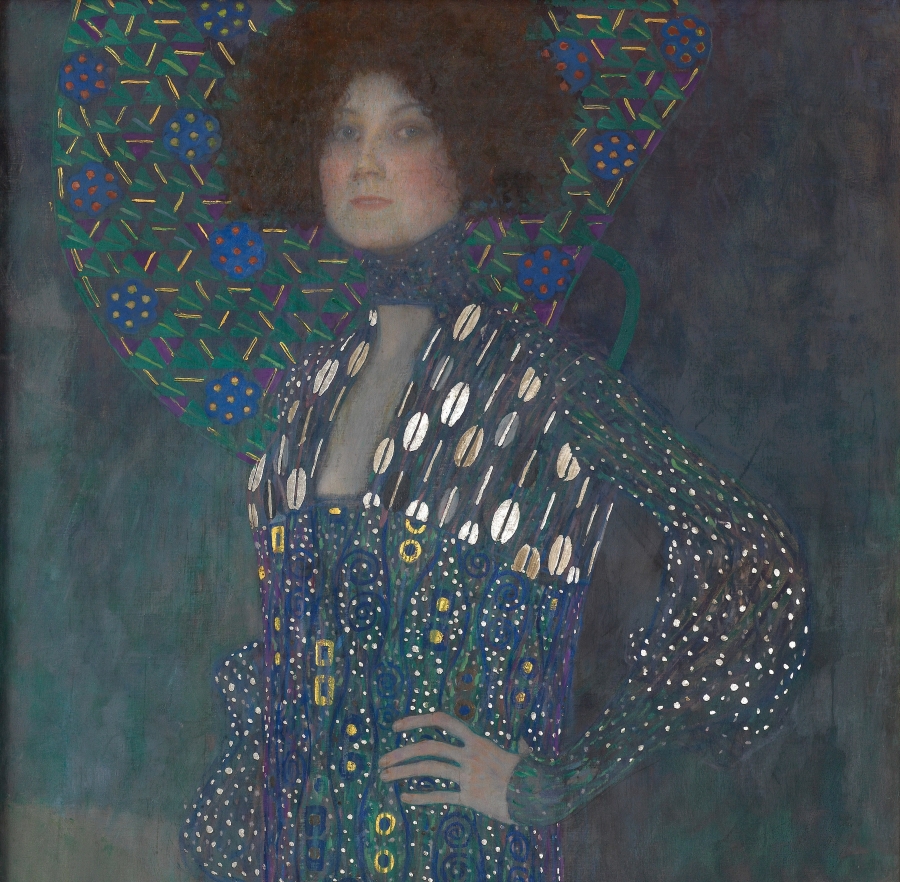 Emilie Flöge by Gustav Klimt  © Wien Museum