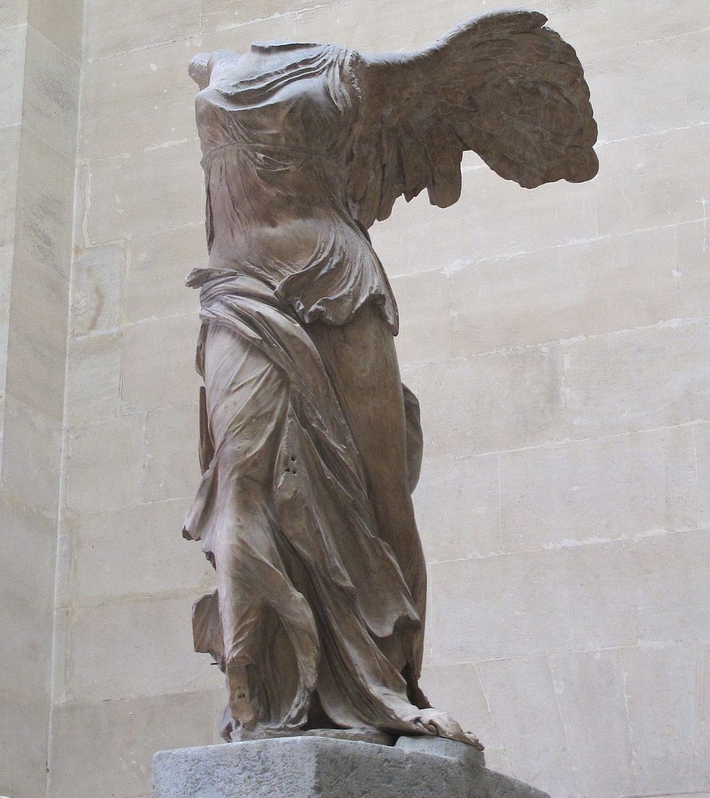 Nike of Samothrace in the Louvre