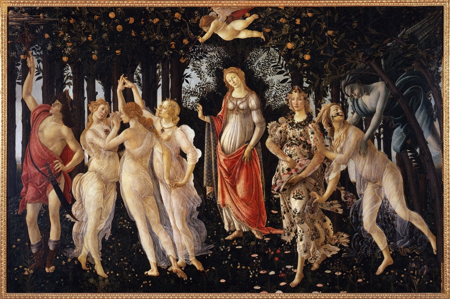 Primavera, Sandro Botticelli, 1478