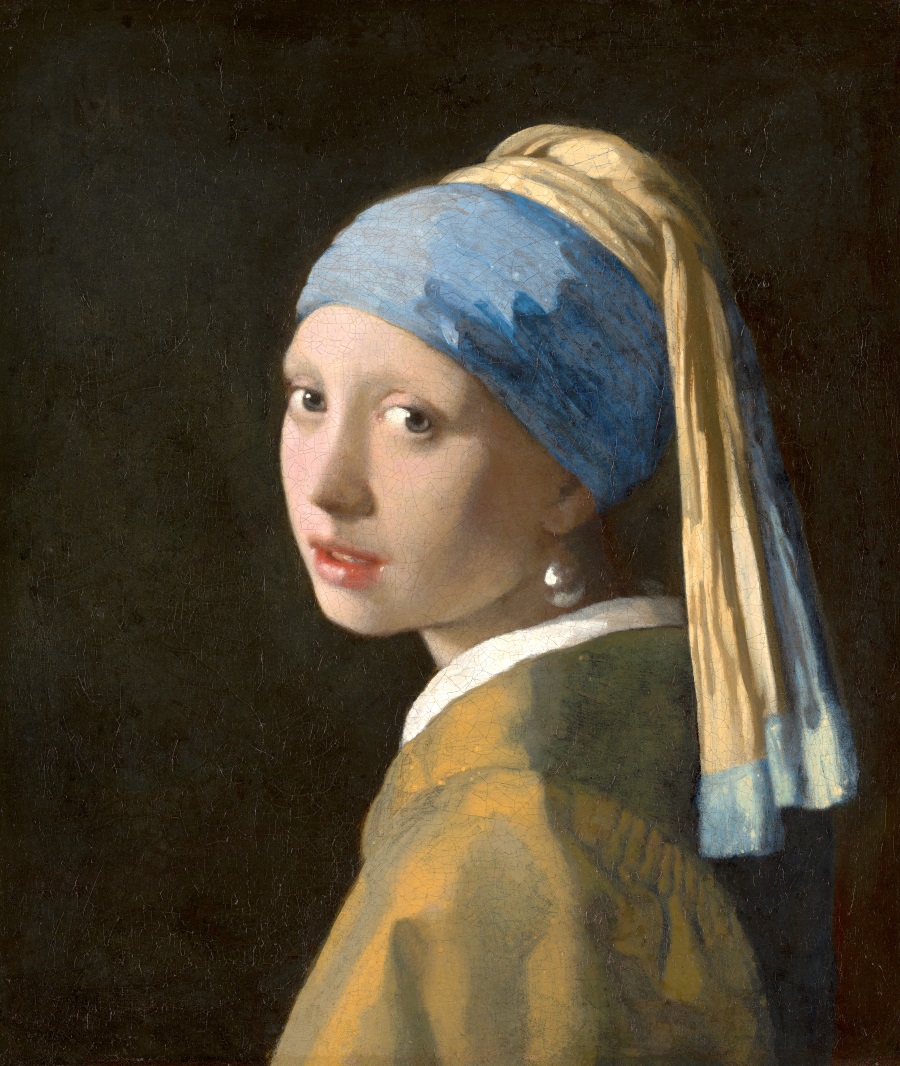 Girl with a Pearl Earring, 1664–67, oil on canvas. Mauritshuis, The Hague. Bequest of Arnoldus Andries des Tombe, The Hague