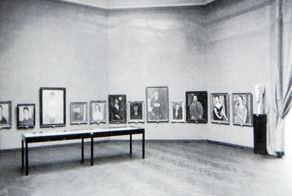 Amedeo Modigliani alla Biennale di Venezia del 1930, Public Domain via Wikimedia Commons - Art de Vivre