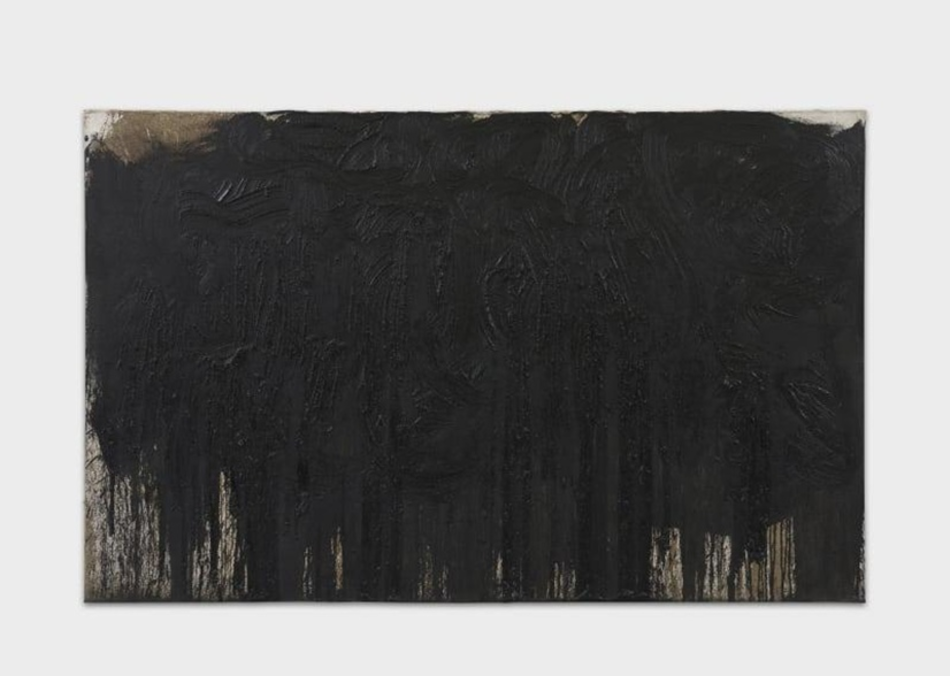 Hermann Nitsch “Schüttbild”, 1997. Oil and blood on jute. 190.0 x 300.0 cm. USD 100,001 – 200,000. Sold. Photo: Pace Gallery - Maria GEMBEL