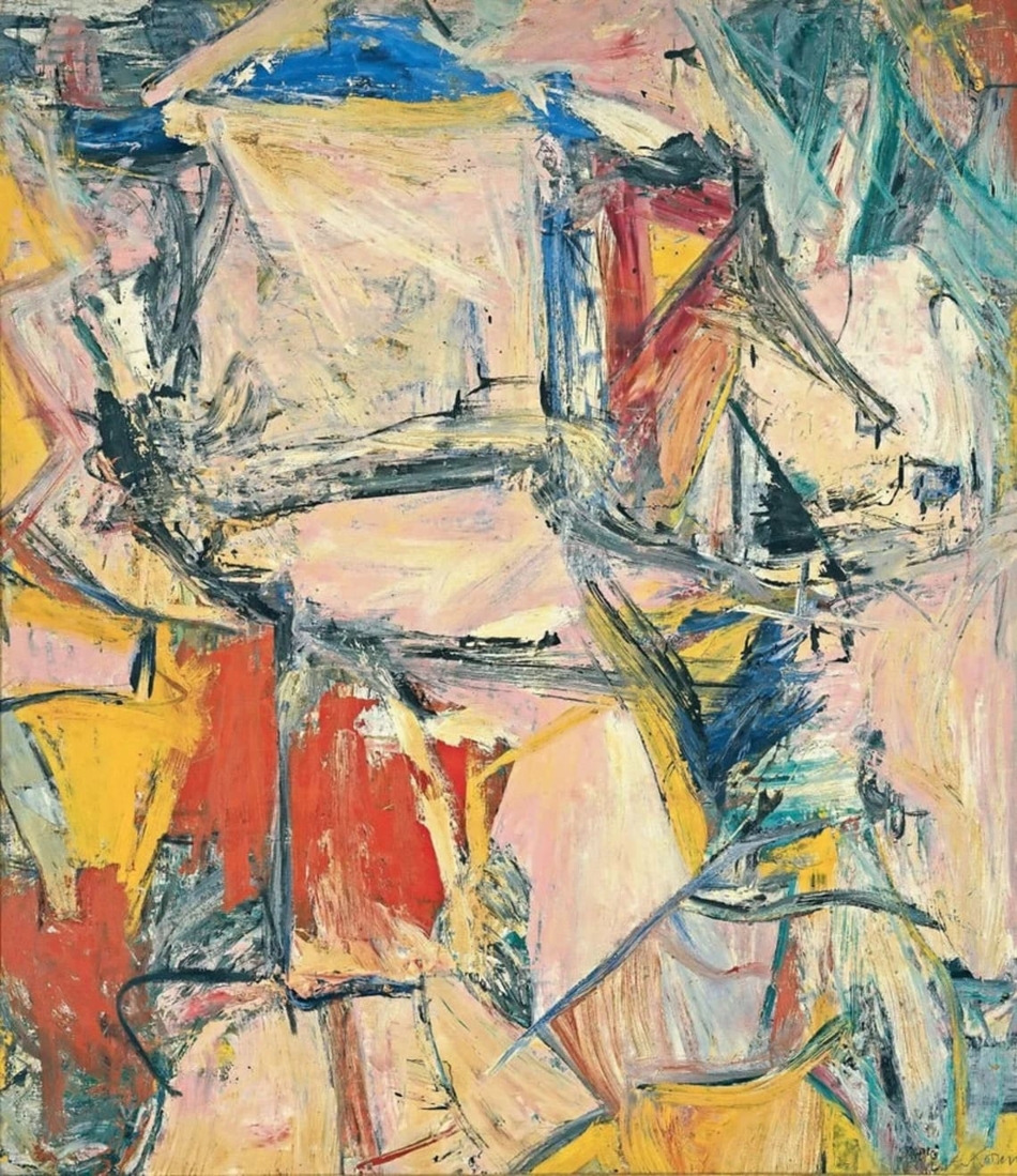 Willem de Kooning ‘Interchange’ via Wikipedia Commons - Art de Vivre