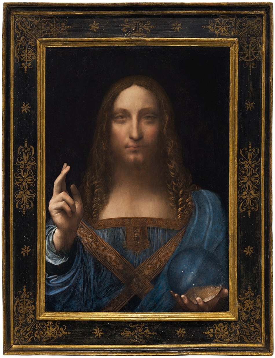 Leonardo da Vinc ‘Salvator Mundi’ via Wikipedia Commons - Art de Vivre
