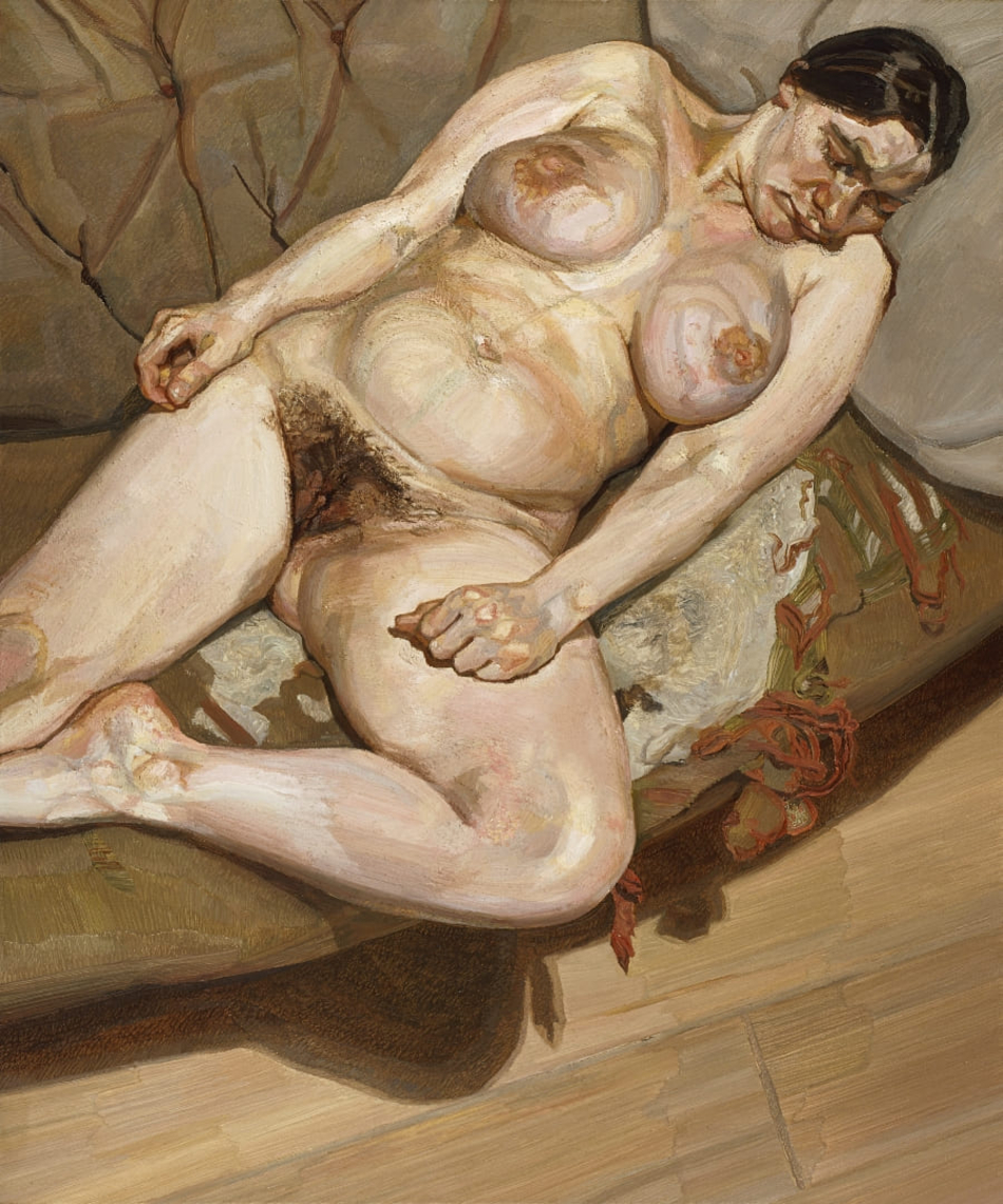Lucian Freud, Naked Portrait II (1979-1980) Private Collection © The Lucian Freud Archive. All Rights Reserved 2022 / Bridgeman Images - Marina WATSON