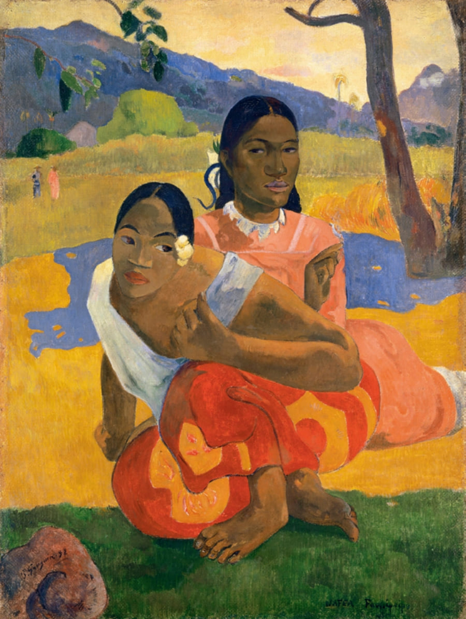 Paul Gauguin ‘Nafea Faa Ipoipo’ via Wikipedia Commons - Art de Vivre