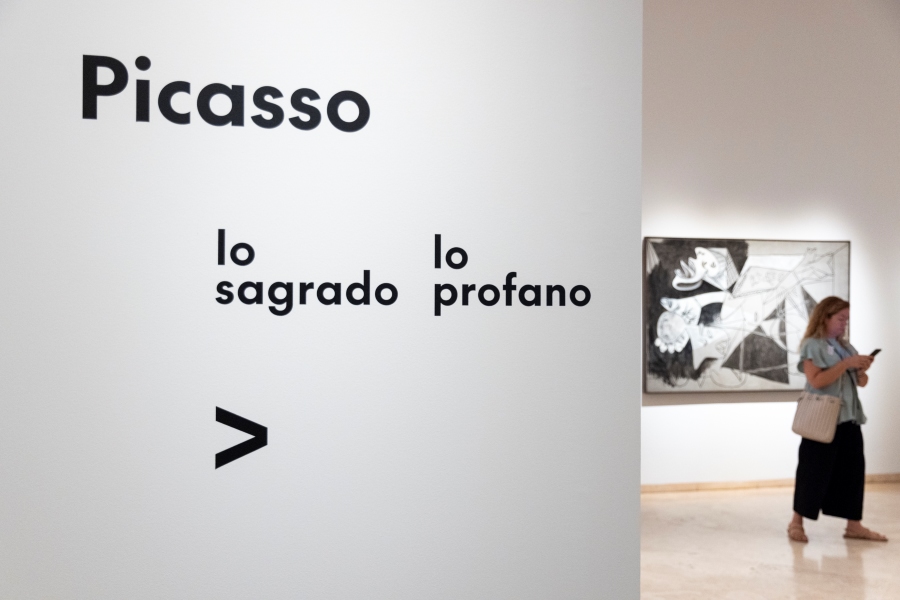 Picasso: The Sacred and the Profane, at the Museo Nacional Thyssen-Bornemisza, Madrid, Spain. Image 1