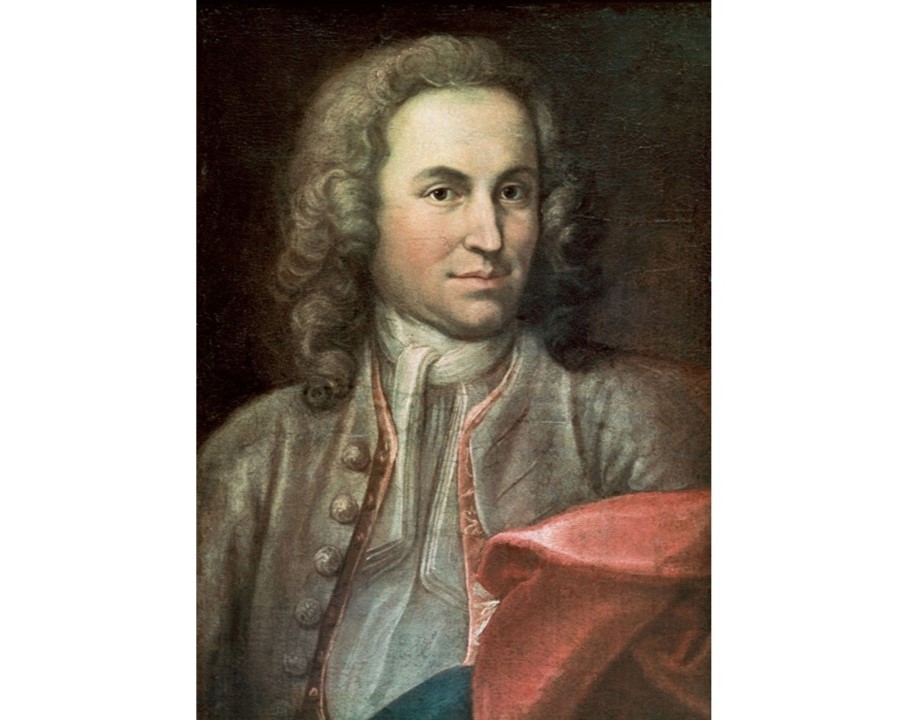 Portrait of a Young Bach by Johann Ernst Rentsch