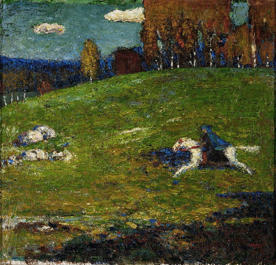 The Blue Rider by Wassily Kandinsky, 1903