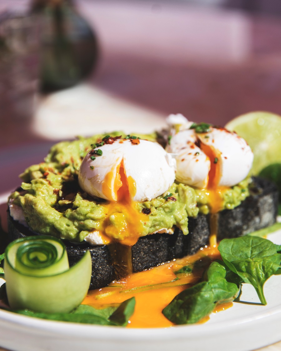 Signature brunch dishes in London's restaurant. Image 1