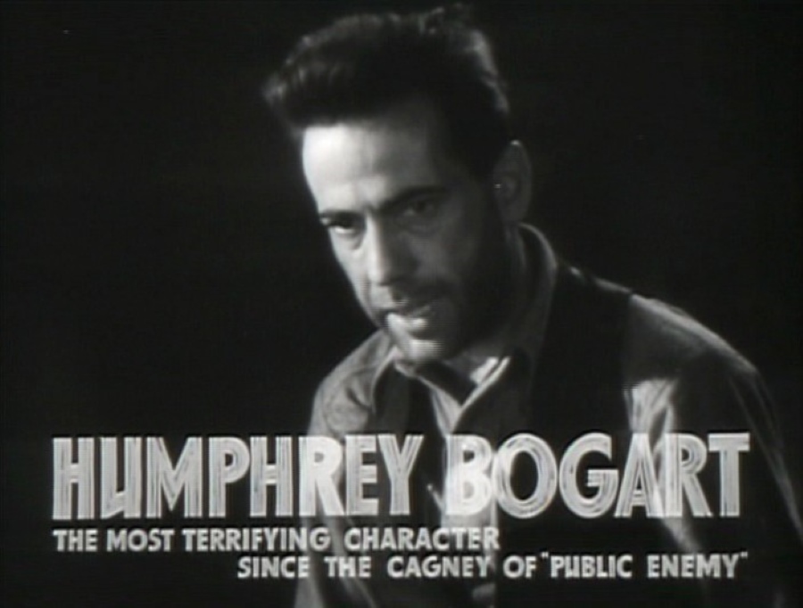 Humphrey Bogart from the trailer for the film The Petrified Forest.