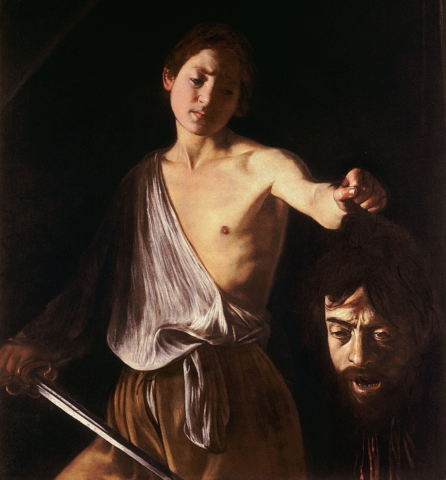 David with the head of Goliath by Caravaggio 