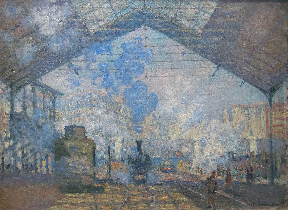 ‘The Saint-Lazare Station’ (1877)