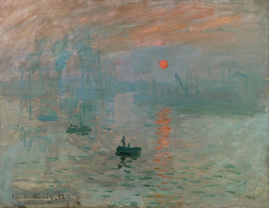 Impression, Sunrise, Claude Monet, 1872