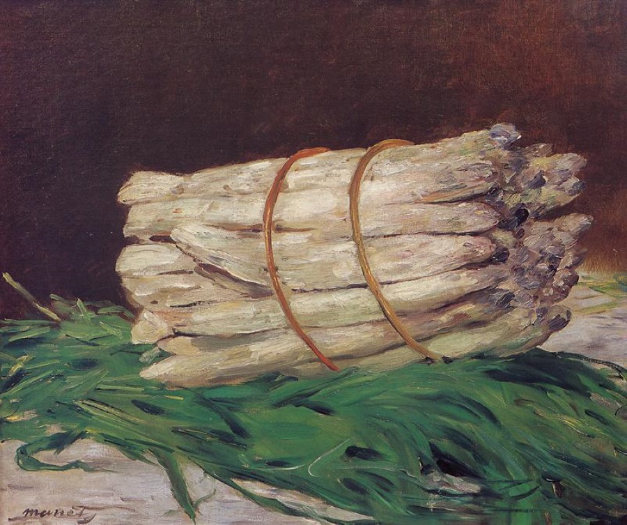 Bunch of Asparagus, Edouard Manet