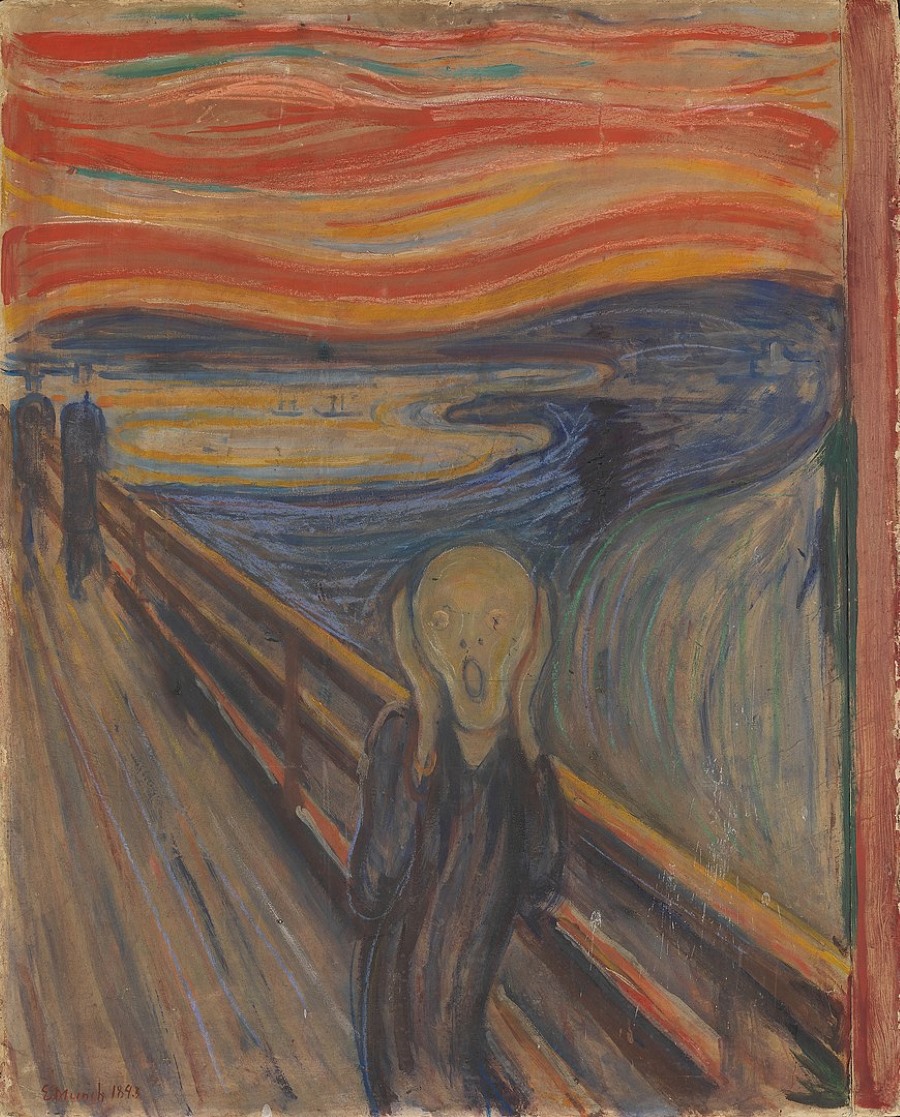 The Scream, Edvard Munch, 1893 © National Gallery of Norway