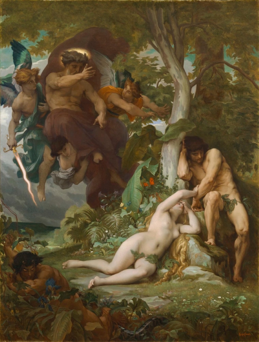 Paradise Lost, Alexander Cabanel, c.1867