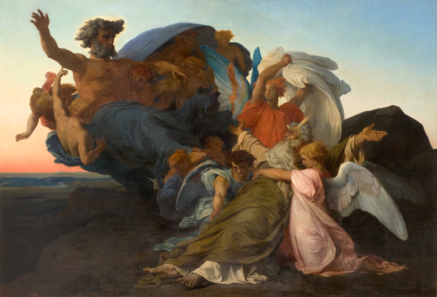 Death of Moses, Alexander Cabanel, 1850