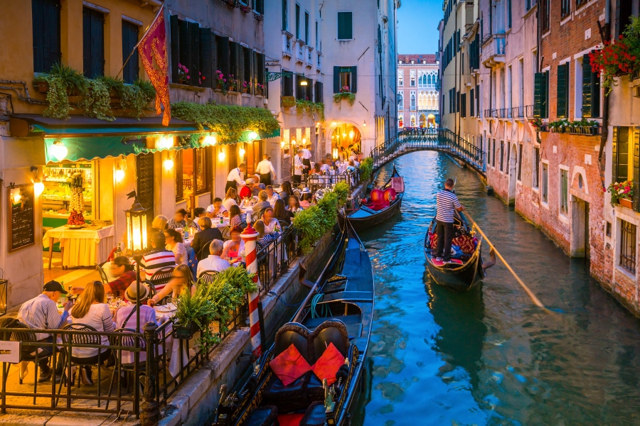 Summer destination Venice