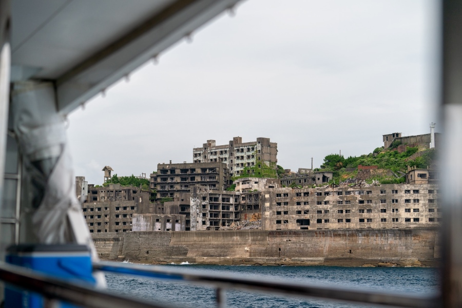 Ghost town - Hashima Island, Japan