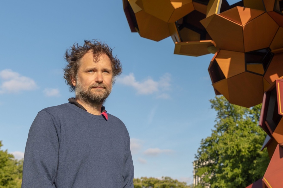 Portrait of Tomás Saraceno