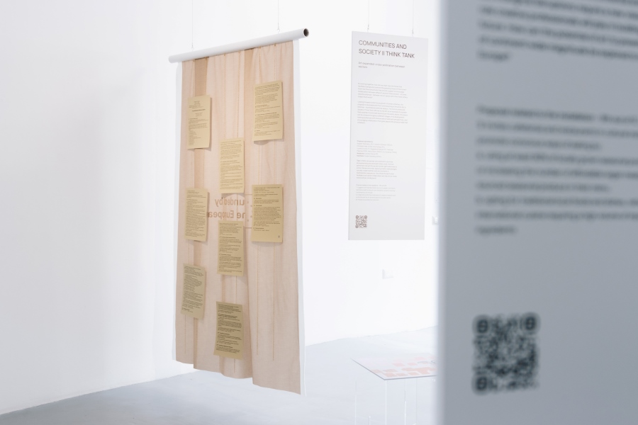 Art expanded: cross-pollination between sectors (an introduction to the report illustrated with the Commissioning of Artworks Act in Estonian - Kunstiteoste tellimise seadus). Photo: Luisa Greta Vilo