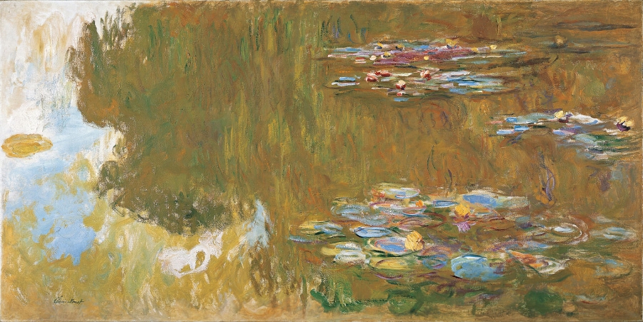 The Water Lily Pond, by Claude Monet, c. 1917–1919