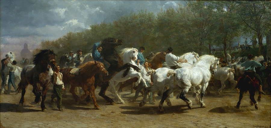 The Horse Fair, Rosa Bonheur, c. 1852-1855 © Metropolitan Museum of Art