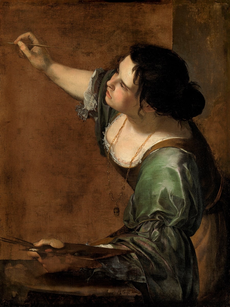 Self-Portrait as the Allegory of Painting (La Pittura), Artemisia Gentileschi, c. 1638-1639