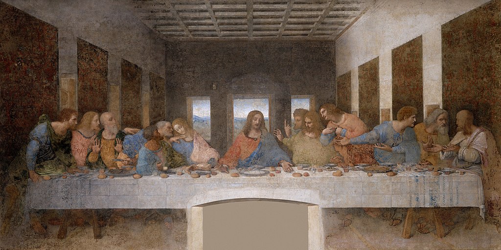 The Last Supper, Leonardo da Vinci, c. 1495-1498