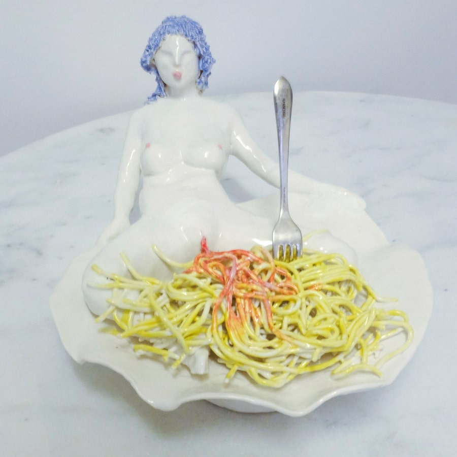 Irmak Donmez food sculptures . Image 1