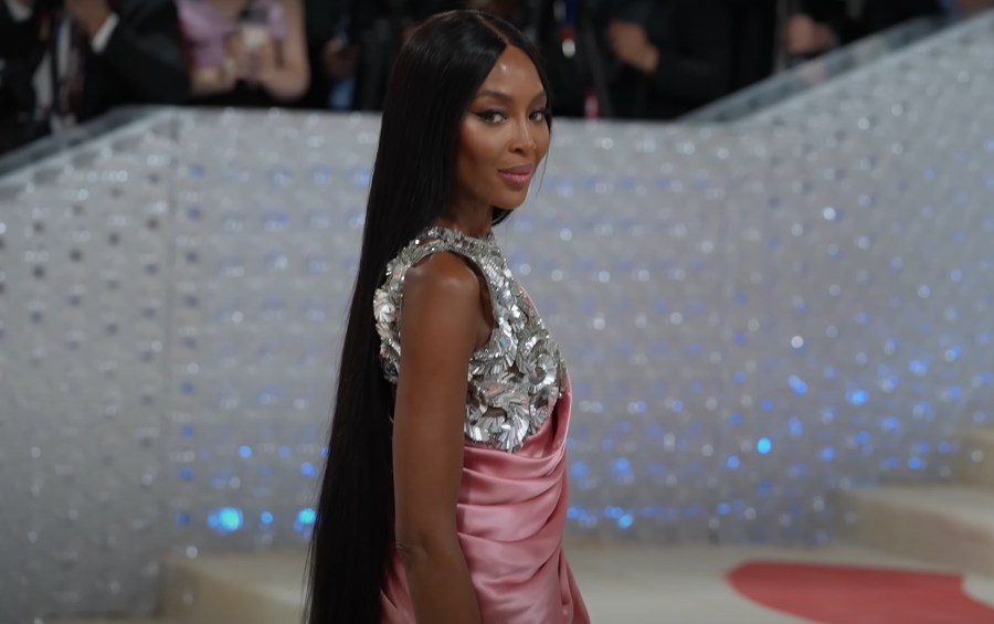Model Naomi Campbell outfit for Met Gala. Image 2