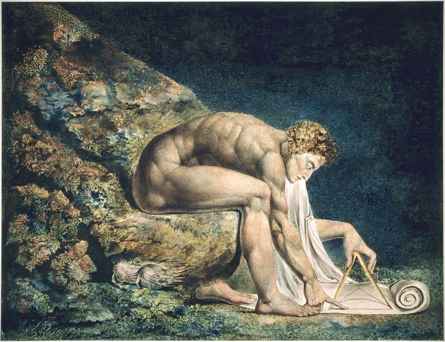 Newton, William Blake, c. 1804-1805