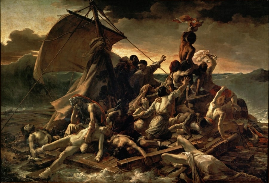 The Raft of the Medusa, Théodore Géricault, c. 1819