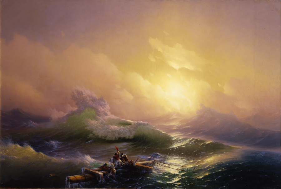 The Ninth Wave, Ivan Aivazovsky, c. 1850
