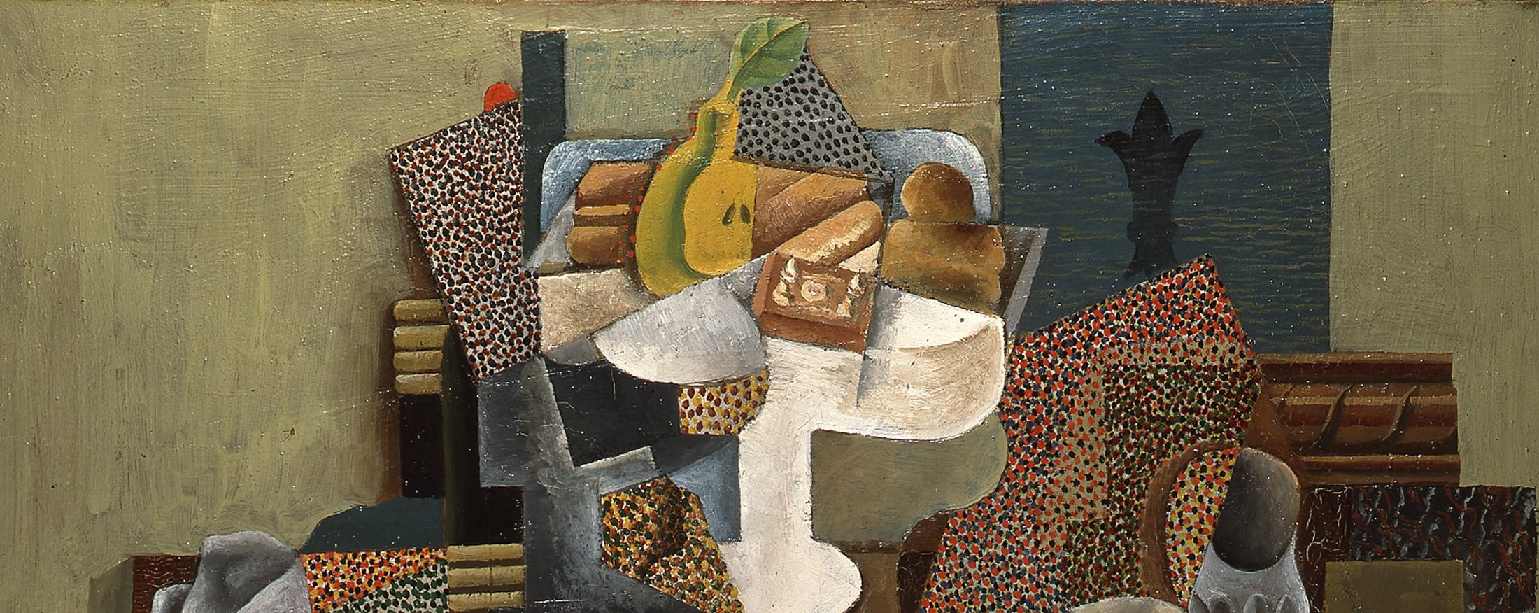 picasso still life with chair caning