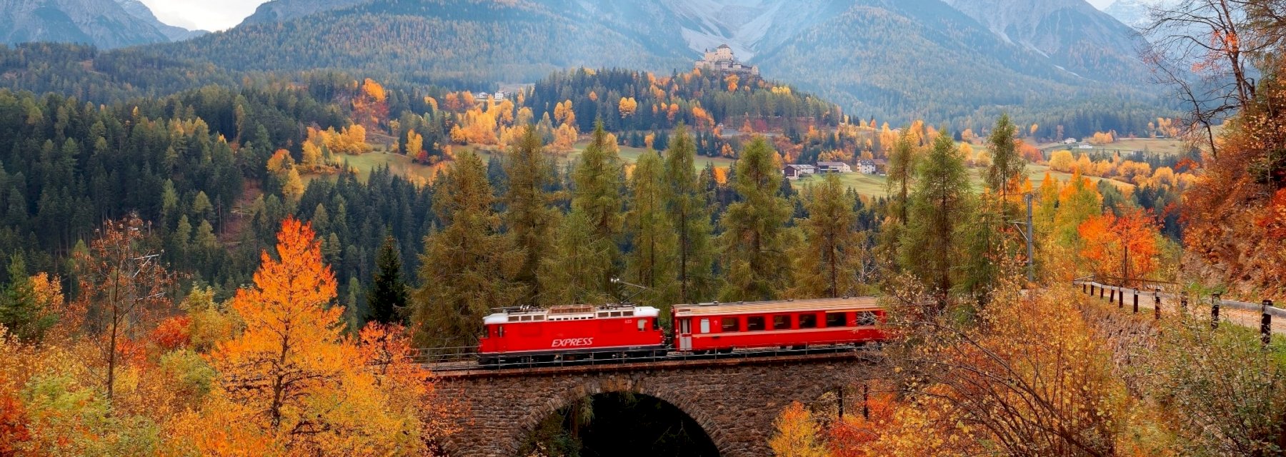 The most charming European train trips