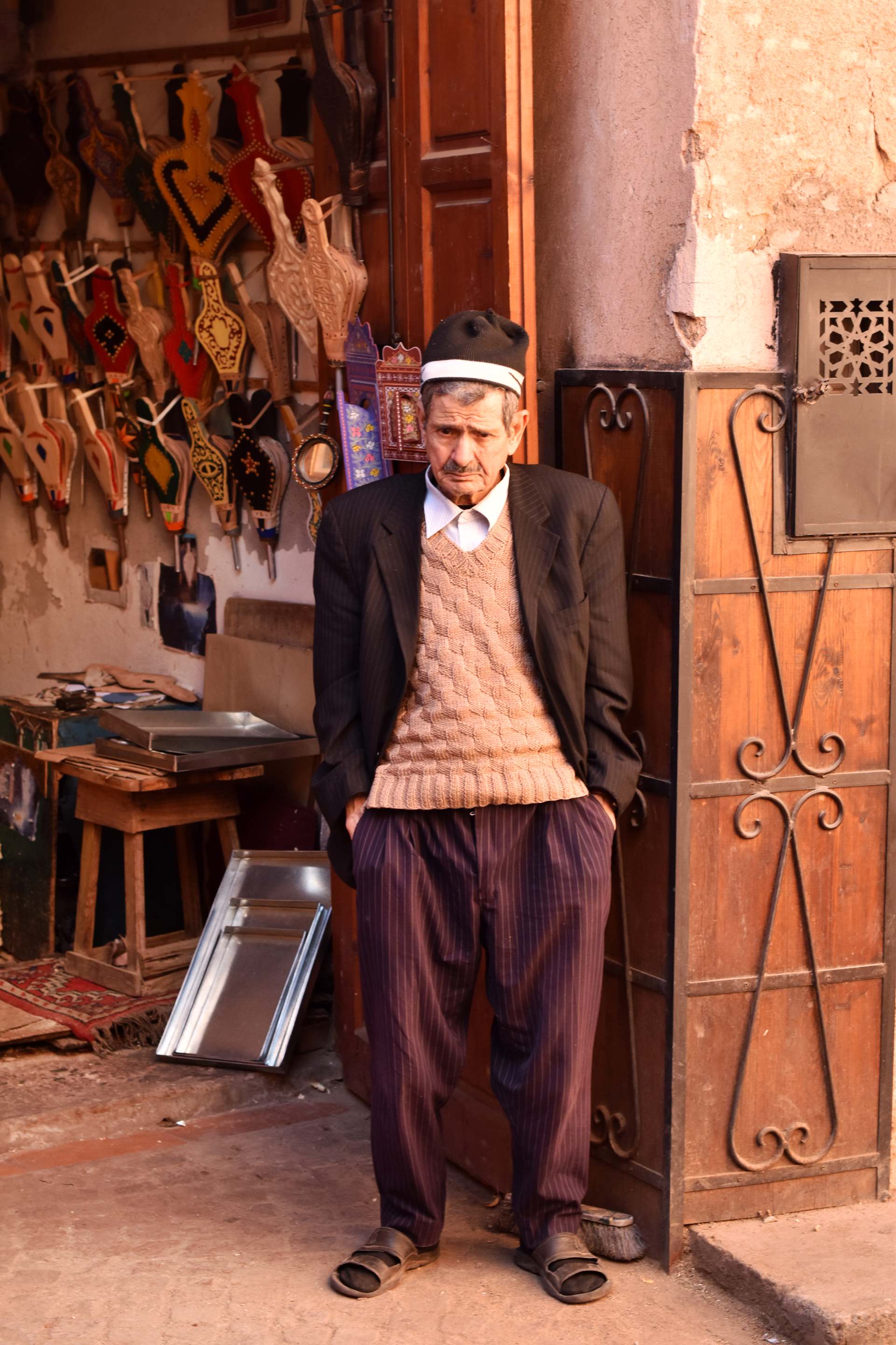 Stylish people of Morocco