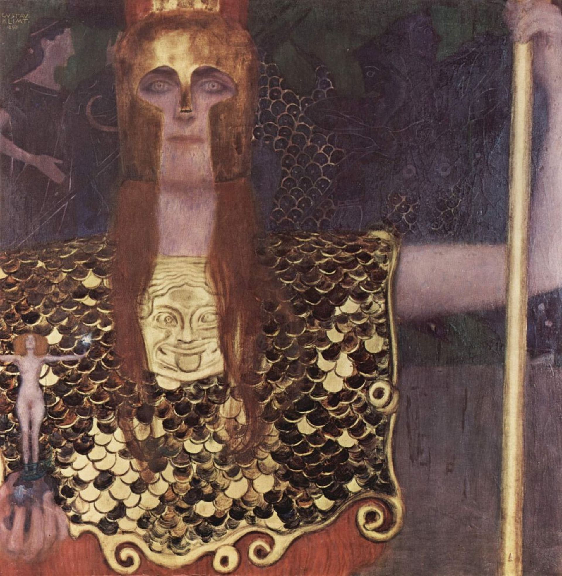 Gustav Klimt ‘Pallas Athena’, 1898
